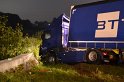 VU LKW umgestuerzt Feldkassel Industriestr Robert Boschstr P234